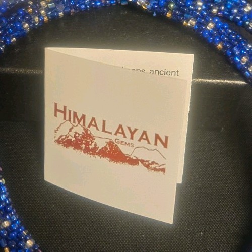 Himalayan Gems Necklace, Made In Nepal, 24 1/2″ Long