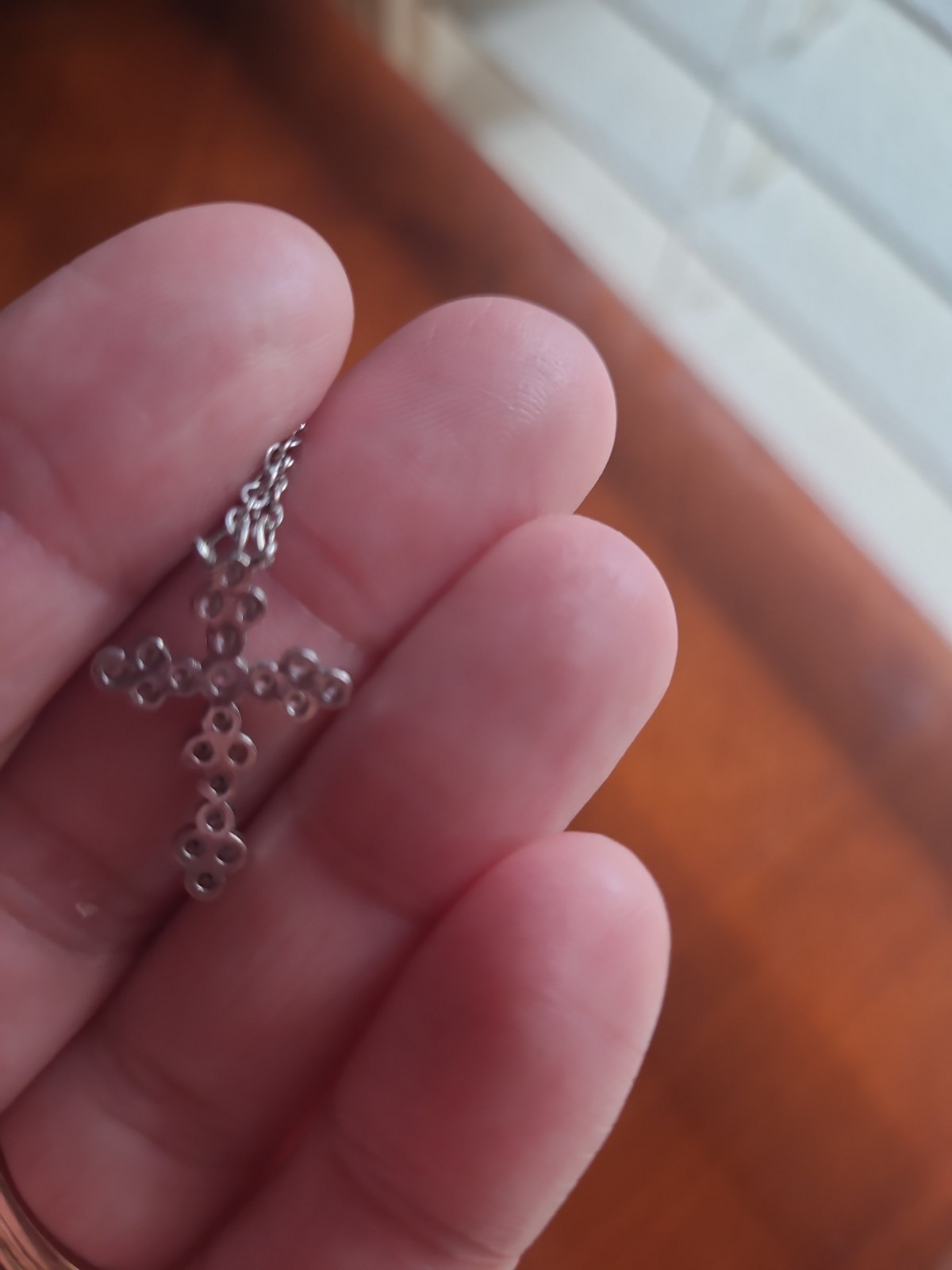 Silver Cross Necklace