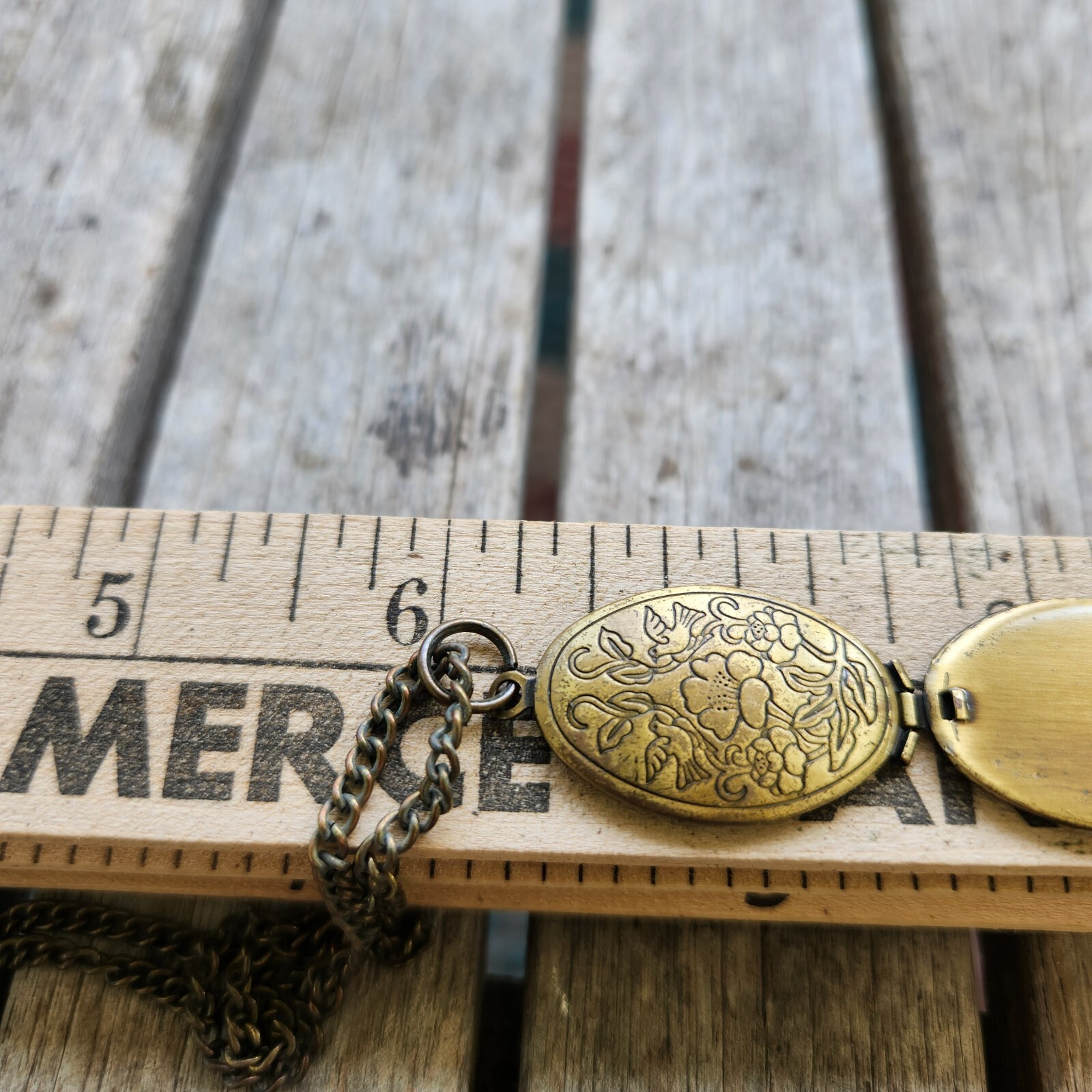 Family 4x Photo Locket Necklace – Long Chain