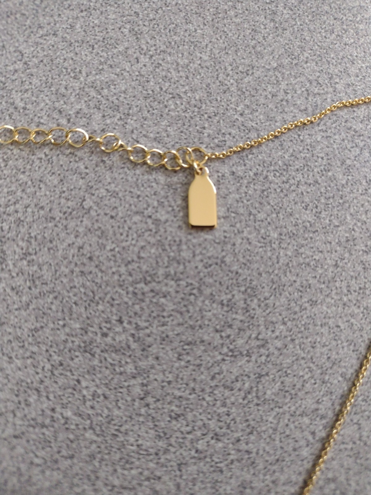 Electric Picks The One Necklace 14k Gold Plated 16″ with 6mm Crystal