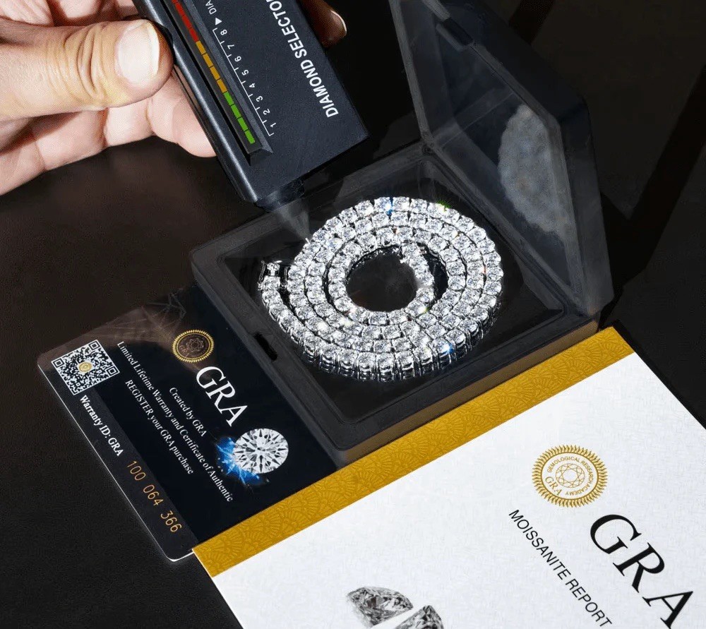 VVS1 Moissanite Tennis Chain