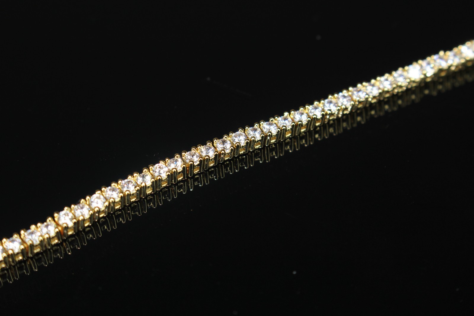 14k STAMPED 2mm Tennis Chain Necklace 10.6ctw Lab Sim VVS1 Diamonds GOLD 12g+