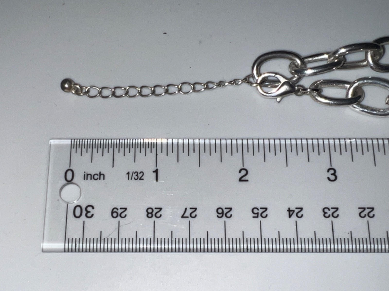 Silver-tone Various Cross Pendant Charms Chain-link Necklace