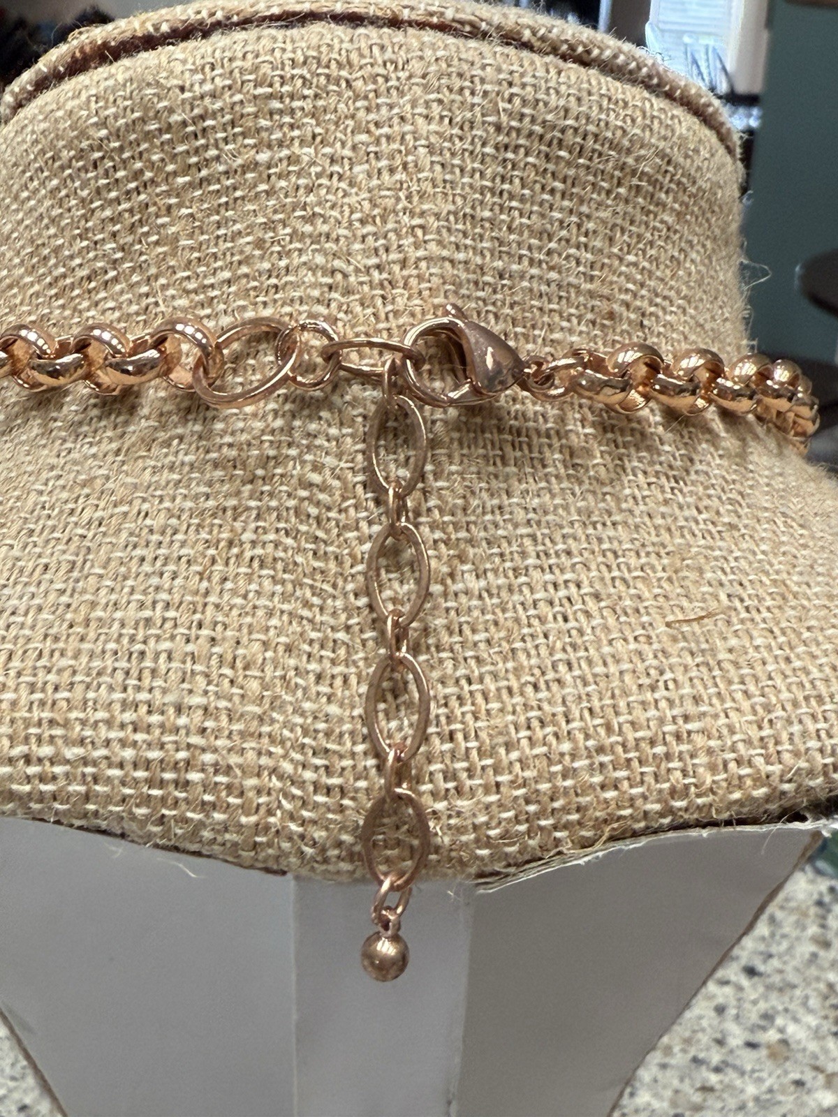 Authentic Origami Owl Thick Rolo in Rose Gold NEW Rare Retired Popular Chain