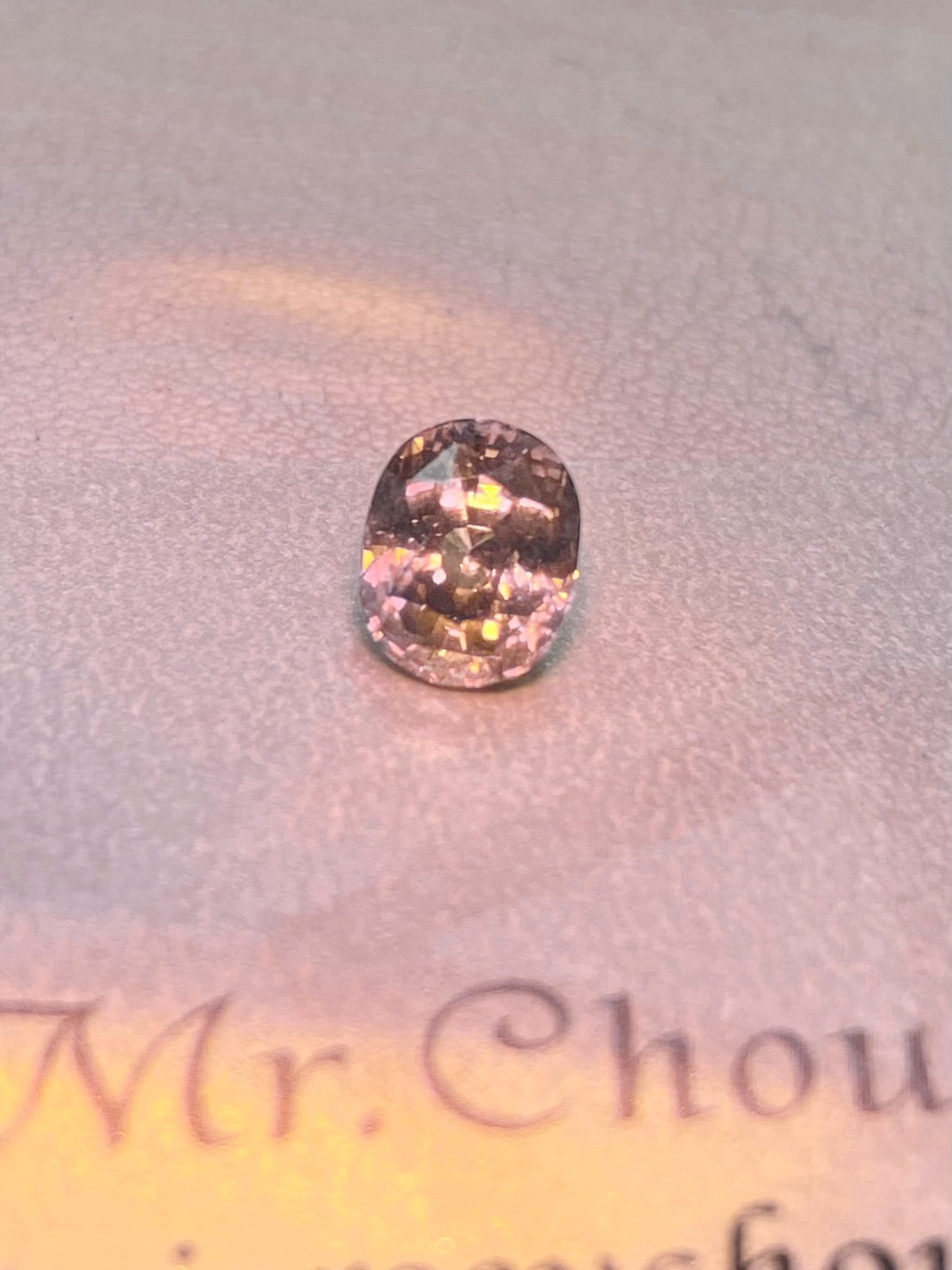[jerseychou] Natural alexandrite 2.08 ct , AIGS
