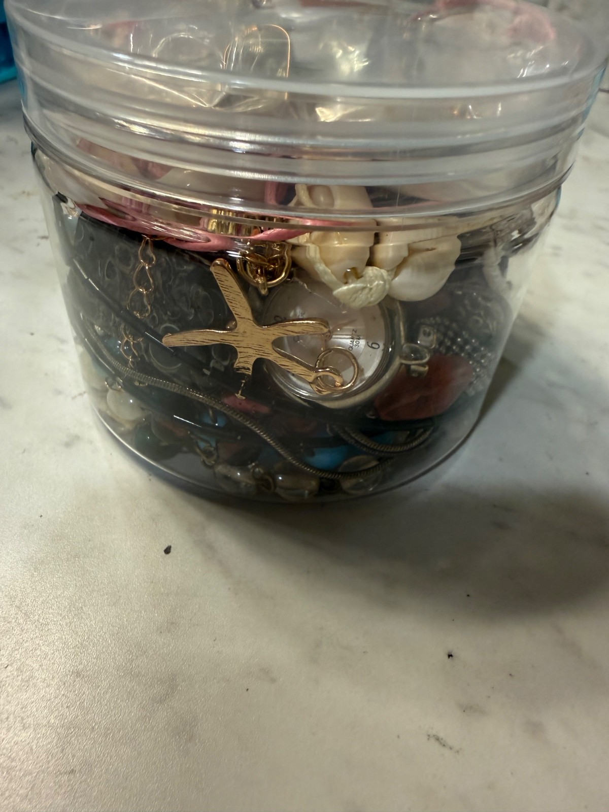 Multi Colored Mixed Beach Theme Mystery Jar-Watch-NecklacesEarringsBracelets ETC