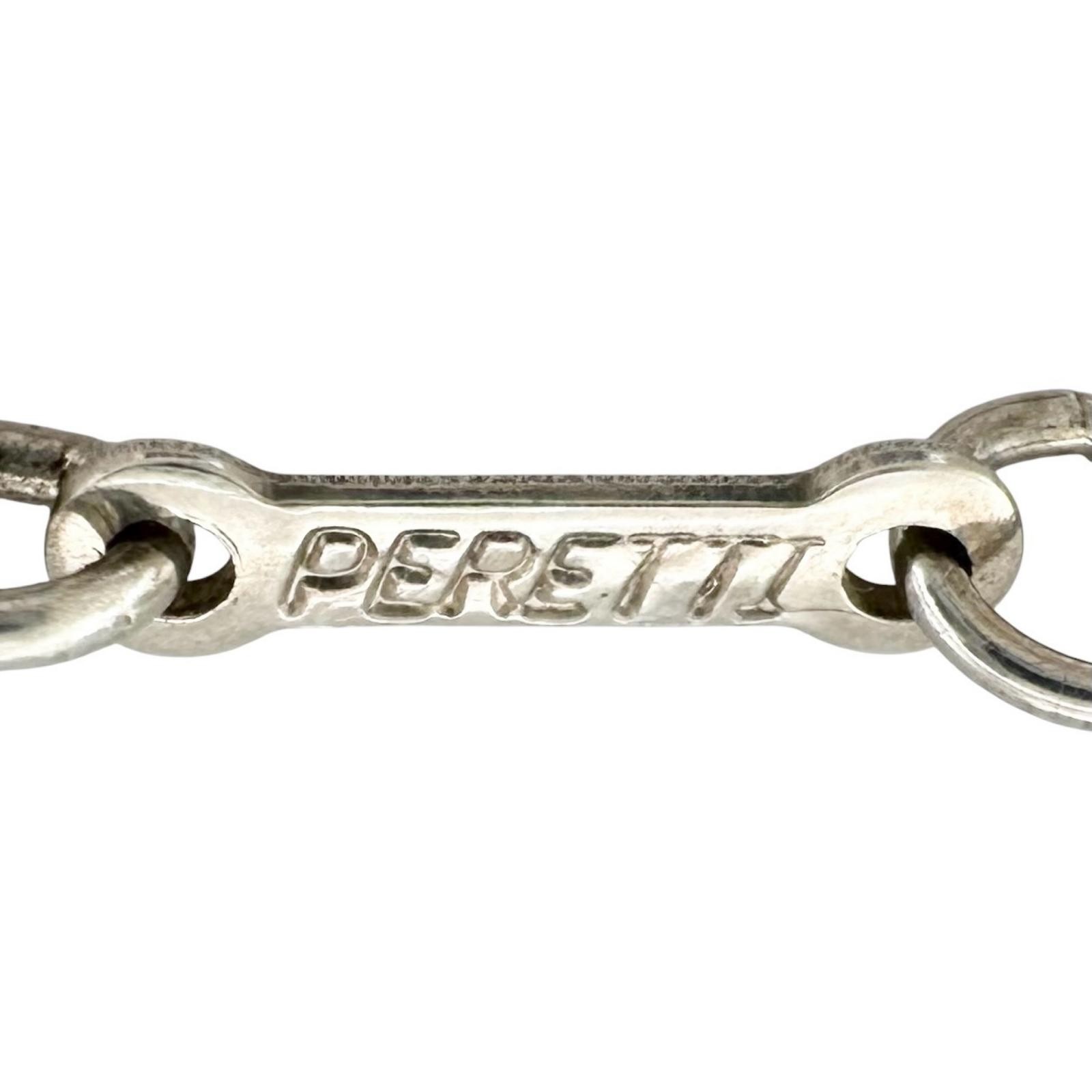 TIFFANY&Co. Elsa Peretti Double Loop Necklace Silver925 Women