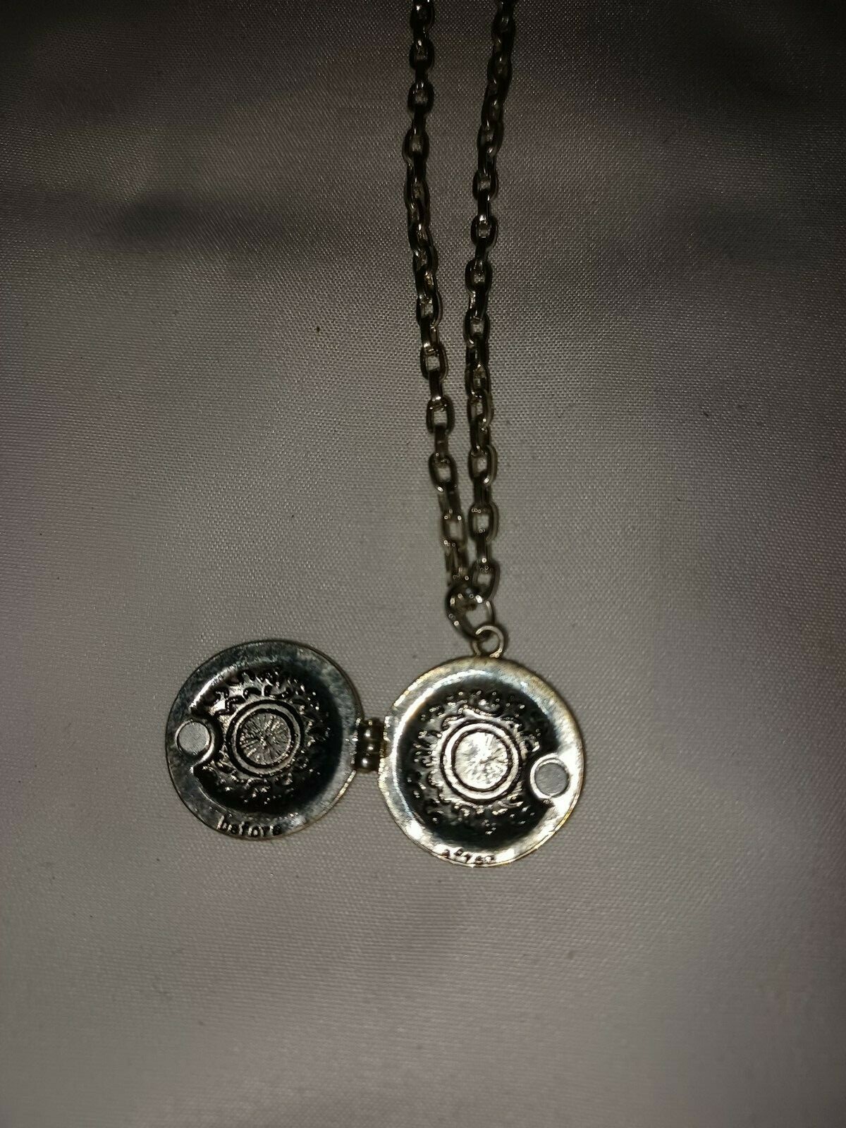 I’m Seeing the Change Before After Picture Locket Necklace