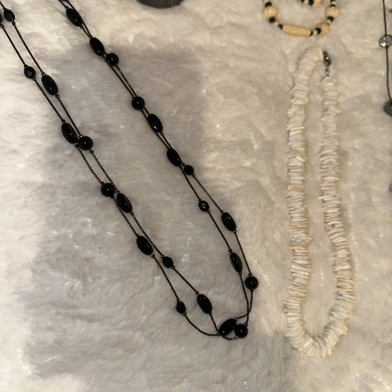 Vintage Statement Necklaces Lot Of 5 Mixed Various Style Fashionable & Gaudy