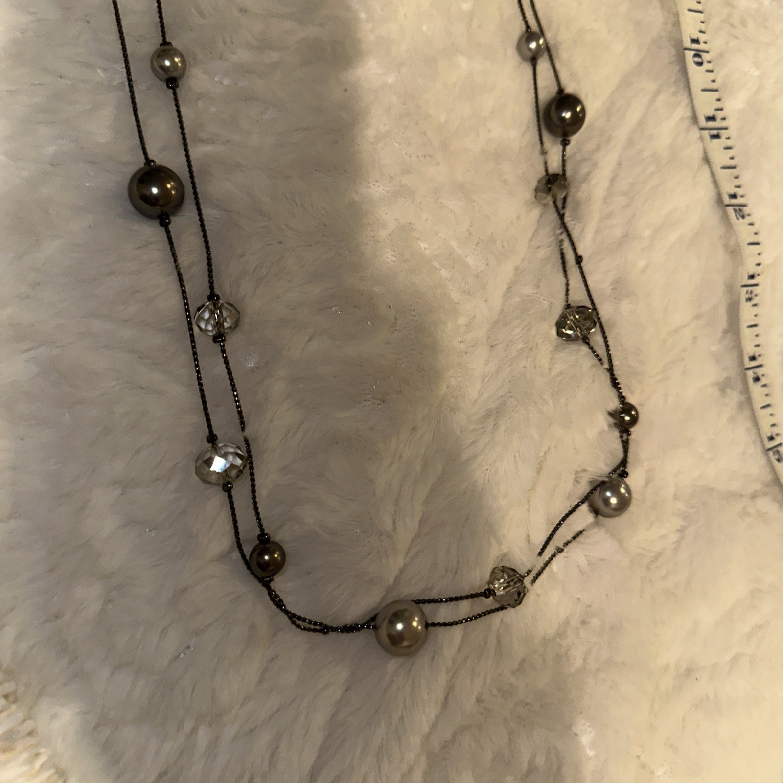 Vintage Statement Necklaces Lot Of 5 Mixed Various Style Fashionable & Gaudy