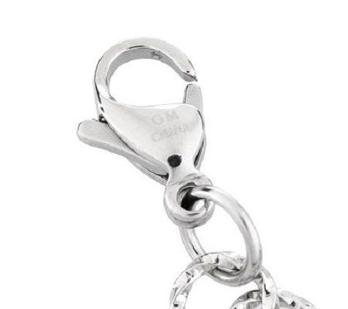 QVC Steel by Design 72″ Extra Long Round Twisted Sparkle Rolo Chain Necklace