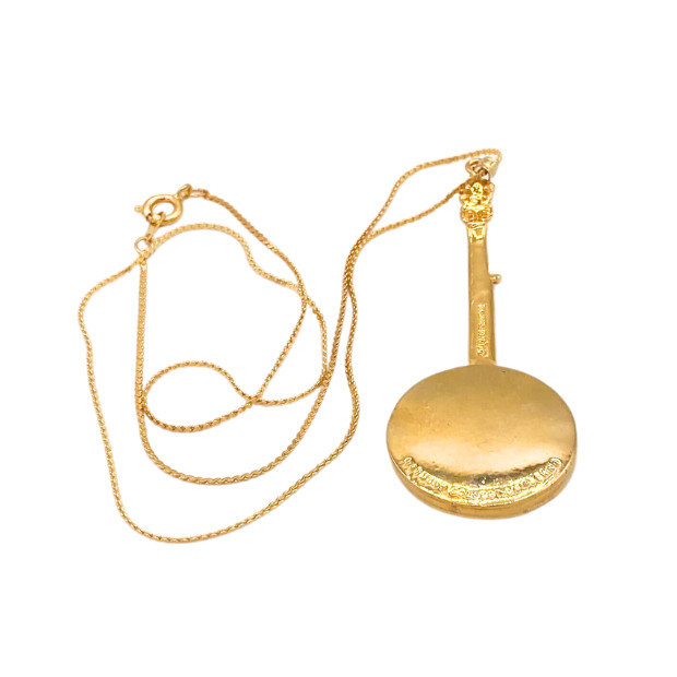 Necklace Banjo Gold Necklace Harmony Collection