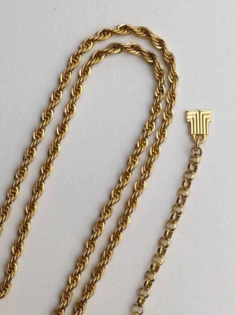 LANVIN Germany Necklace Gold Multi-color
