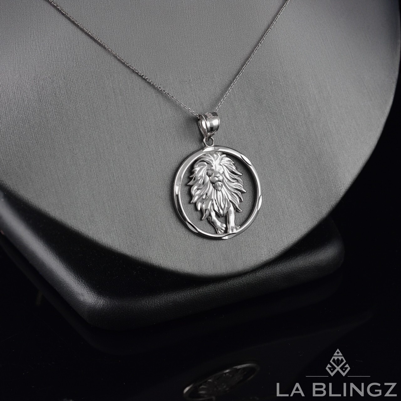 Sterling Silver Zodiac Round DC Pendant Necklace | 12 Horoscope Signs Available