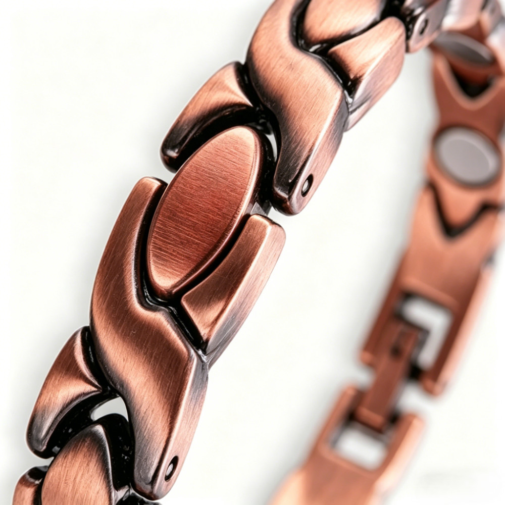 Super Strong Pure Copper Arthritis Therapy Magnetic Bracelet Women Dainty Gift