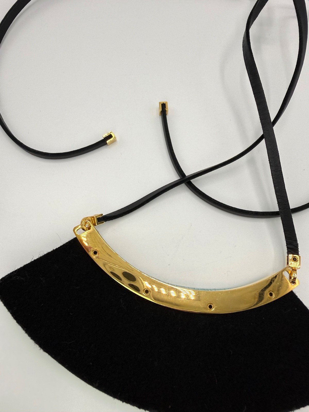 MARNI Strass Necklace with Black & Grey Crystals , COSUELO CASTIGLIONI Era VTG