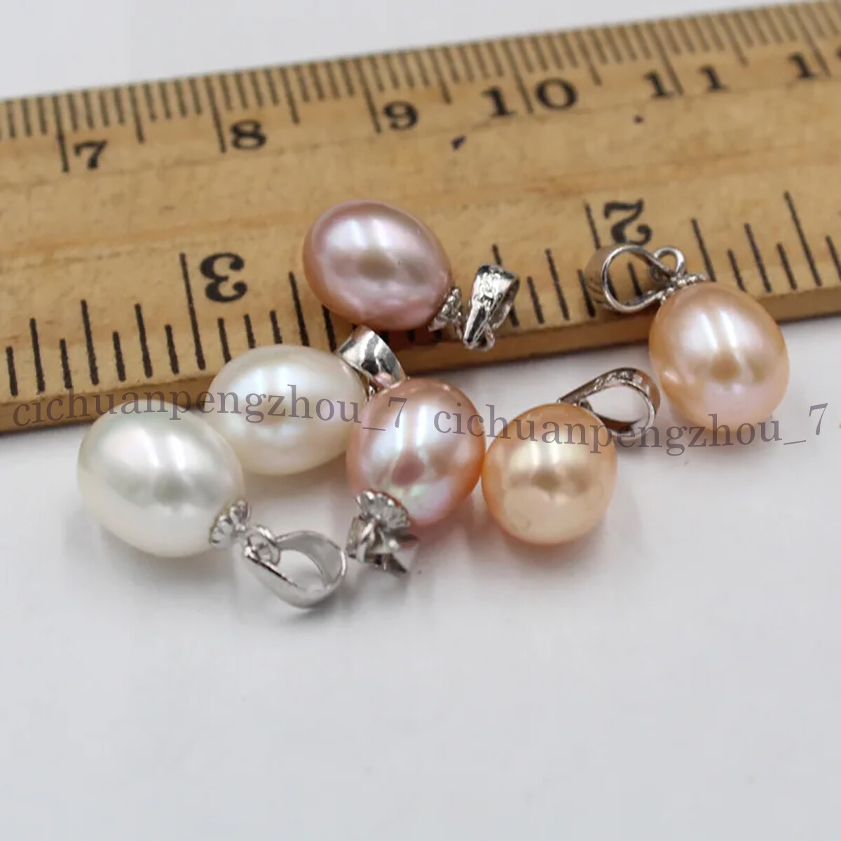 Wholesale Natural Multicolor Freshwater Drop Pearl Pendant for Jewelry Making