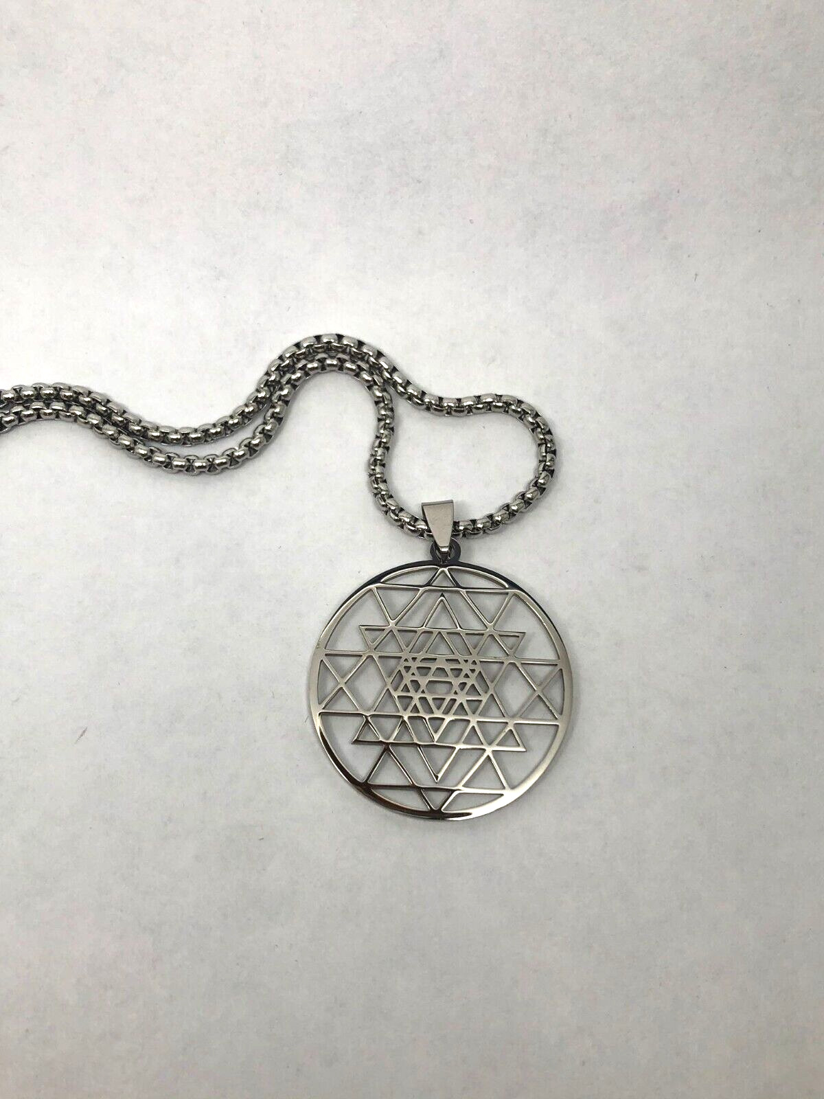 Salomon’s king star pendant free 19″ s steel chain Good luck prosperity