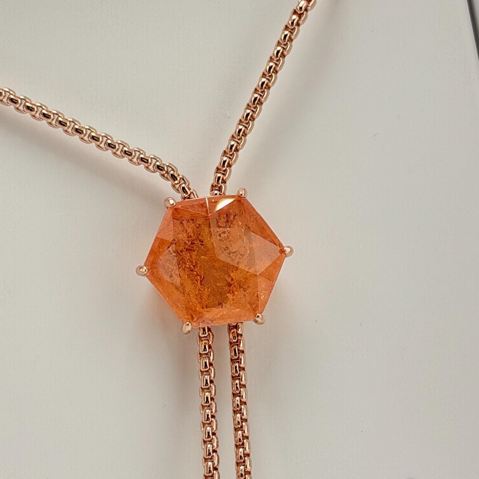 Bomb Party MHA Mental Health “Rise and Shine” Rose Quartz to Rubellite Rose Gold