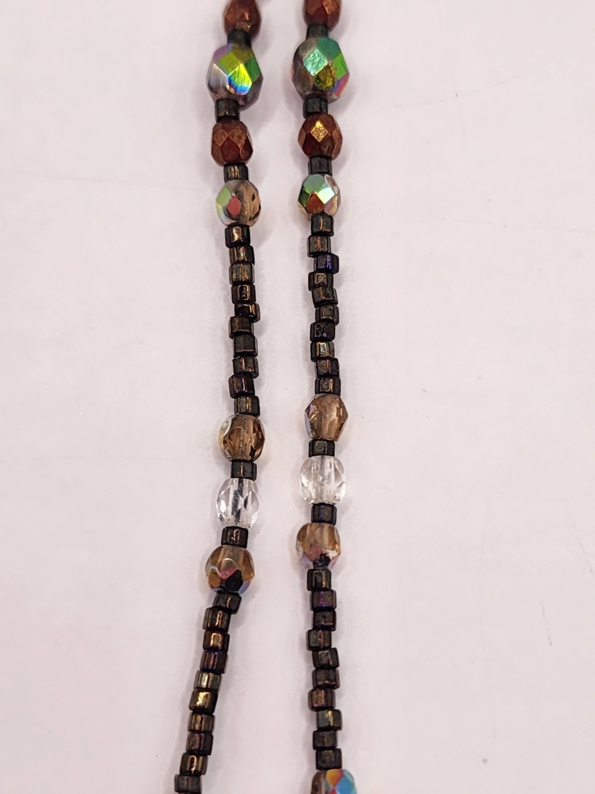 Holly Yashi Delicate Designer Beaded Necklace with 14K Gold Filled Clasp 16.5 in