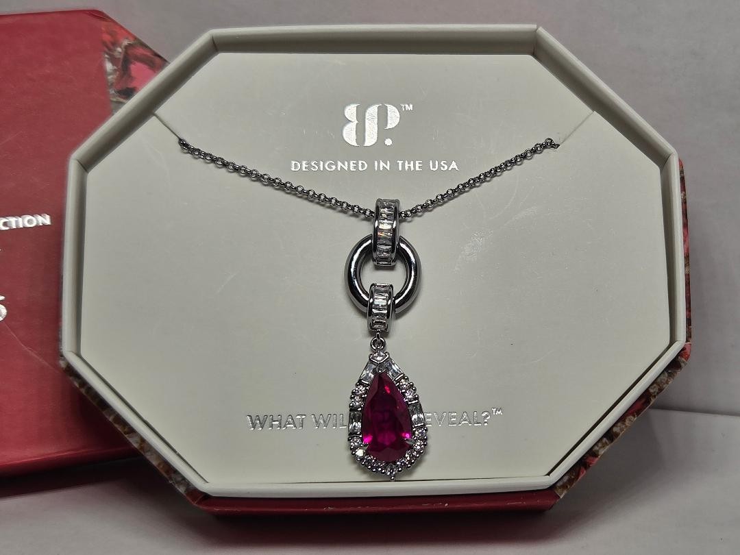 Bomb Party Necklace NK91451 “Always A Blazing Beauty” July 2025 Birthday