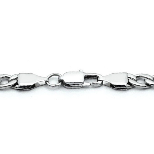 8″-24″ Men’s Stainless Steel 10mm Silver Figaro Link Chain Necklace