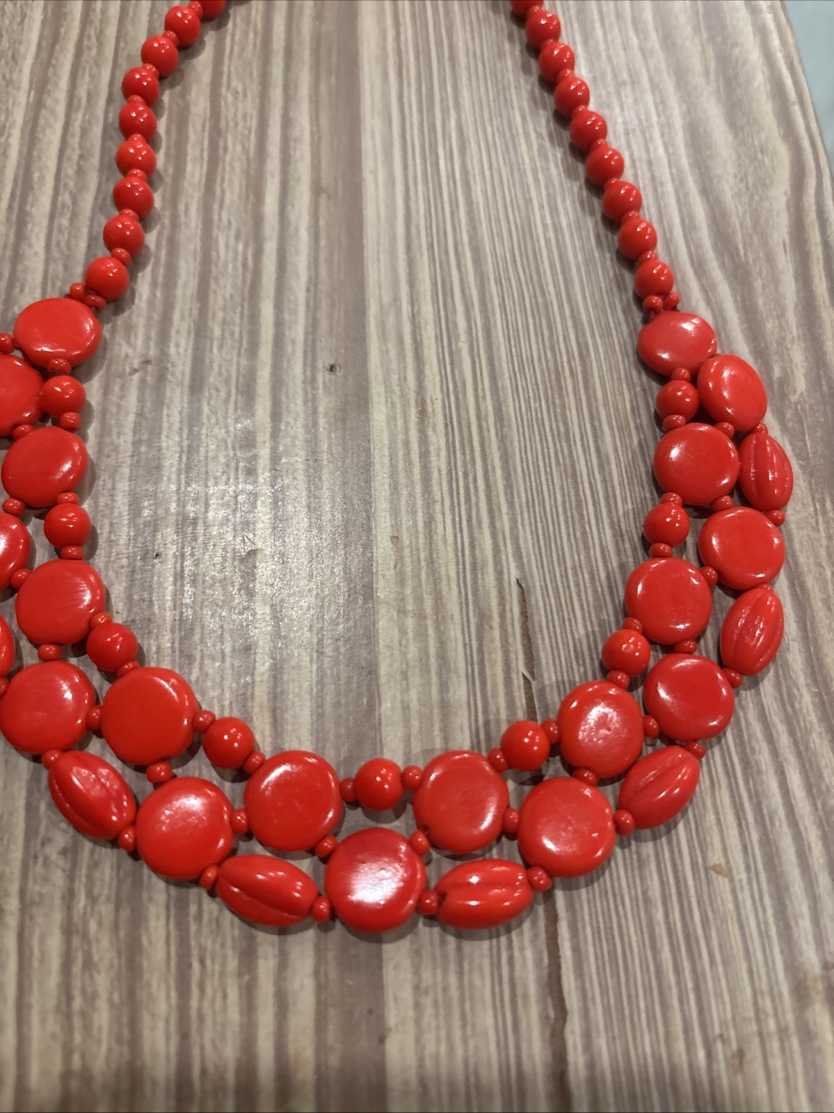 V Pretty Orange Color Necklace, Fashion Jewelry Necklace For Women And Girls