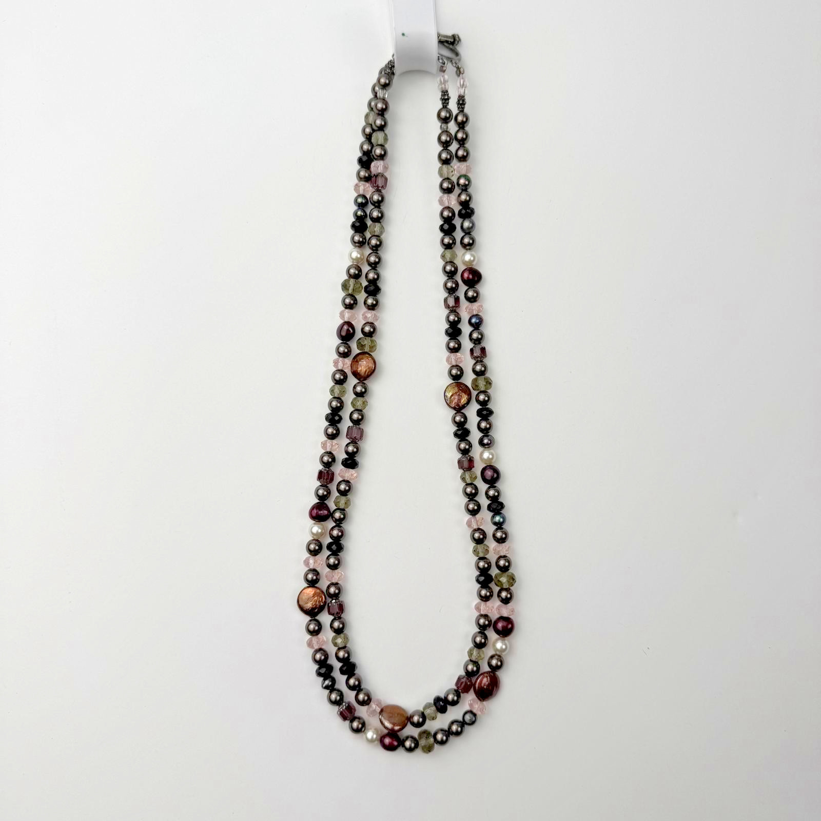 Coldwater Creek Multi-Strand Beaded Necklace