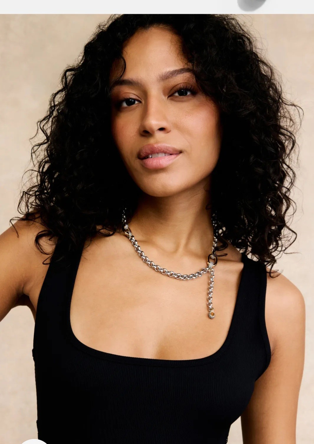 DEMARSON Liberty Necklace 12k Gold and IR Plating MSRP $350