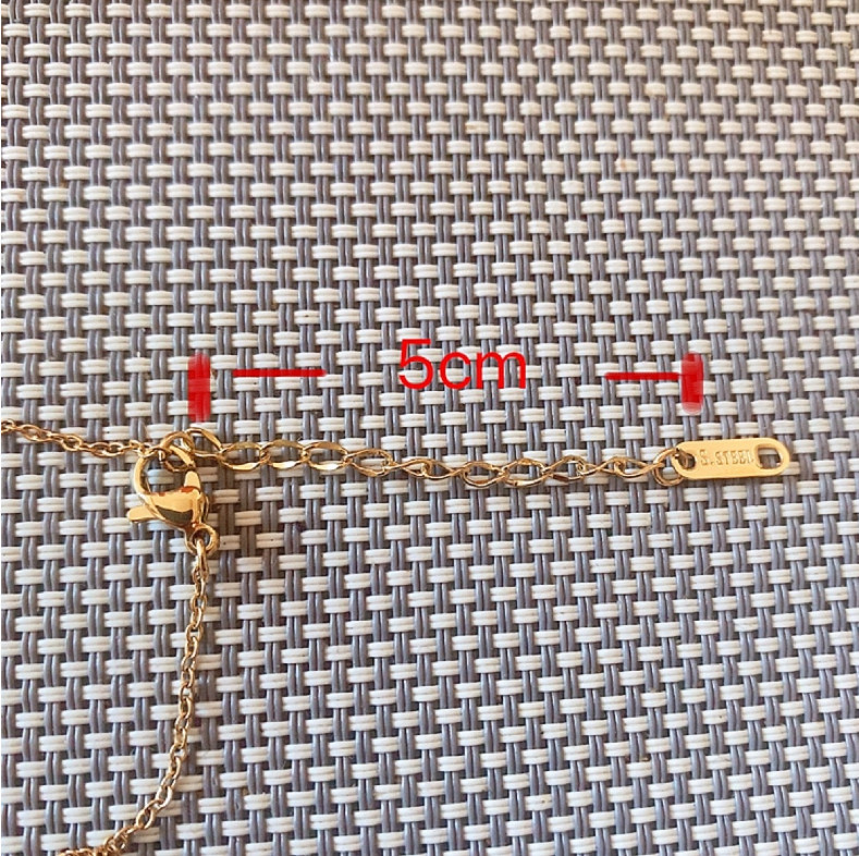 2Pcs Rose Gold Grade Quality Alloy 1.3mm Rolo O-Link Chain Necklace