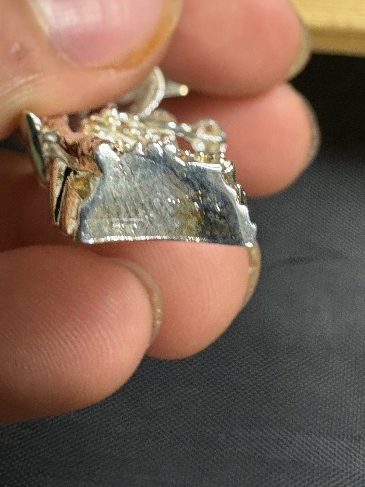 925 Sterling Silver Santa Muerte/ Grim Reaper Pendant