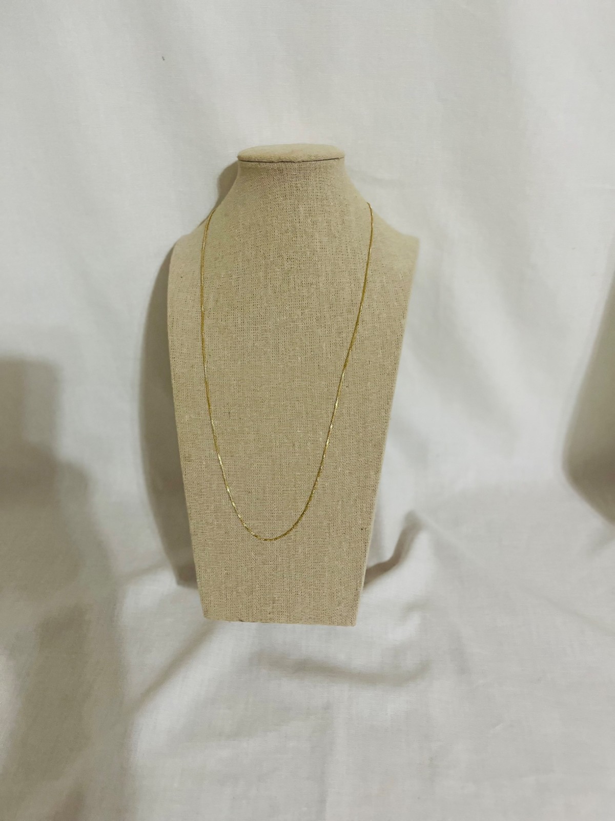 Giani Bernini 24″ 24k Gold/Sterling Silver Necklace Venetian Box Chain WW415