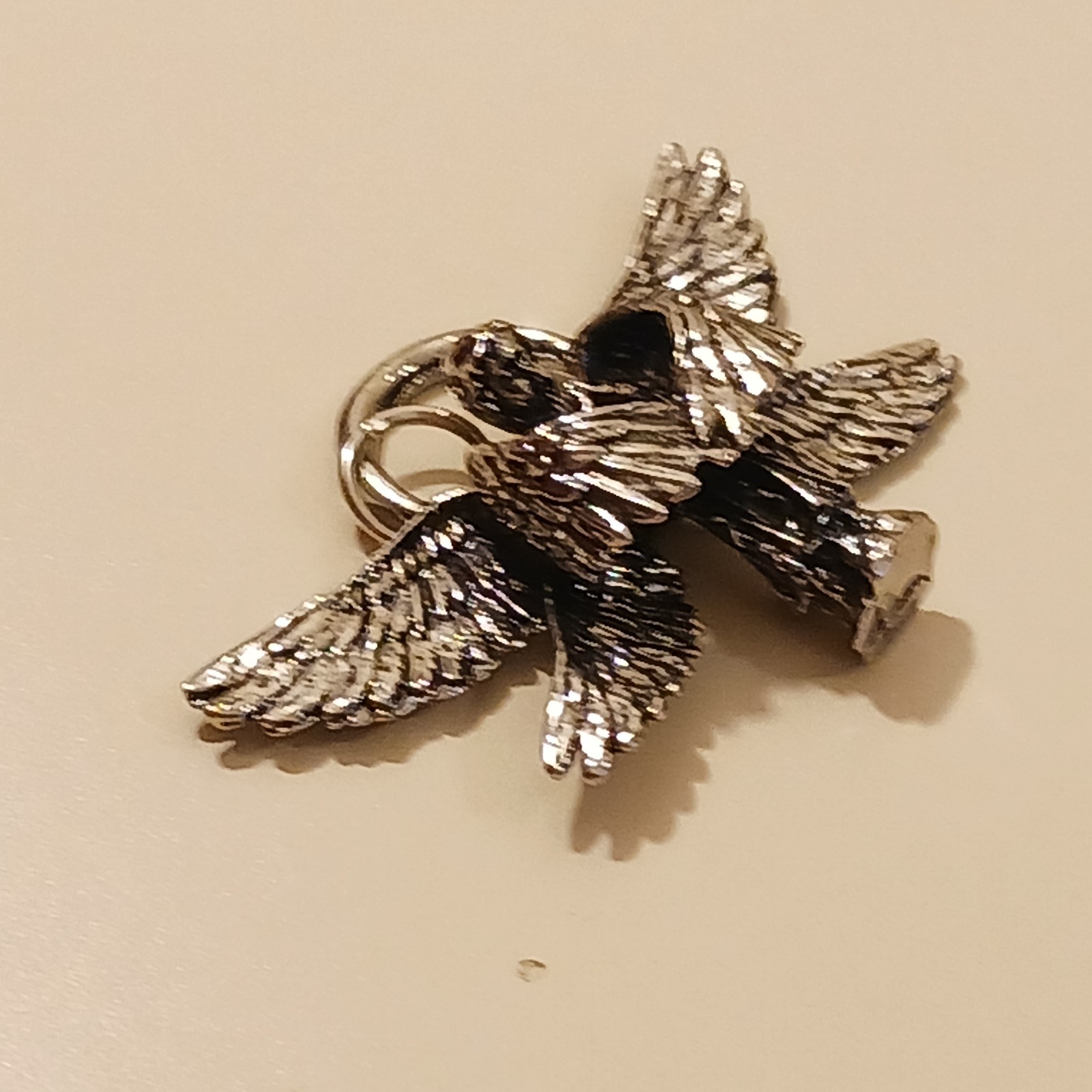 Vintage Praying Angel Pendant Necklace Unisex Adult Traveler Jewelry Gift SS SP