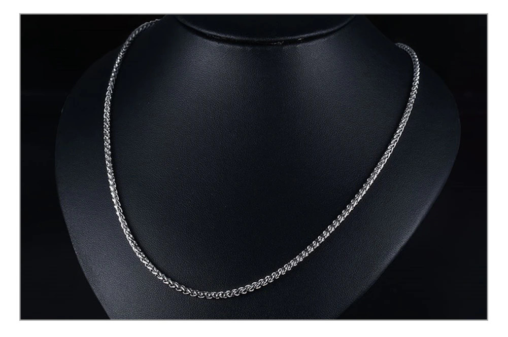 Men’s Fashion Jewelry Silver Layered Geometric Bar Pendant Necklace 1-334