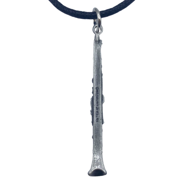Clarinet Necklace, Pewter, Harmony Jewelry