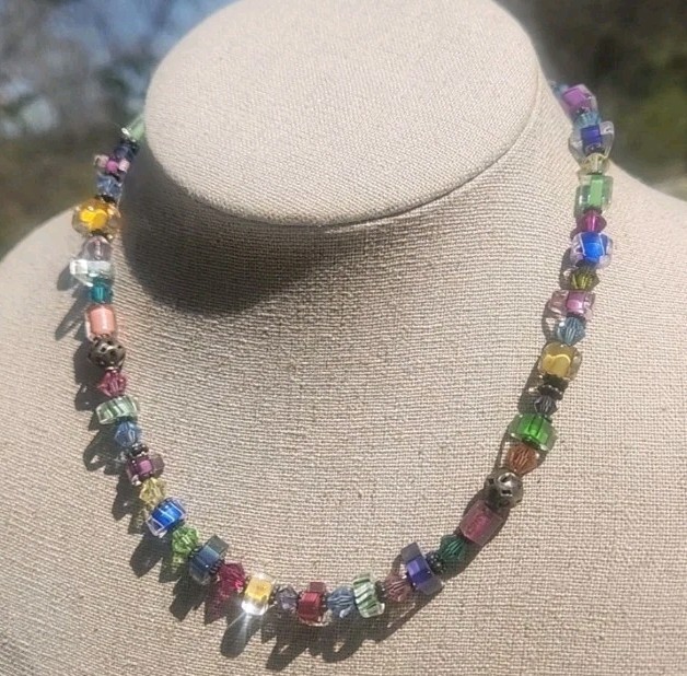 Bracelet Earring Necklace Closeout 5# Lot Beaded Chain Artisan/Store Stone Glass
