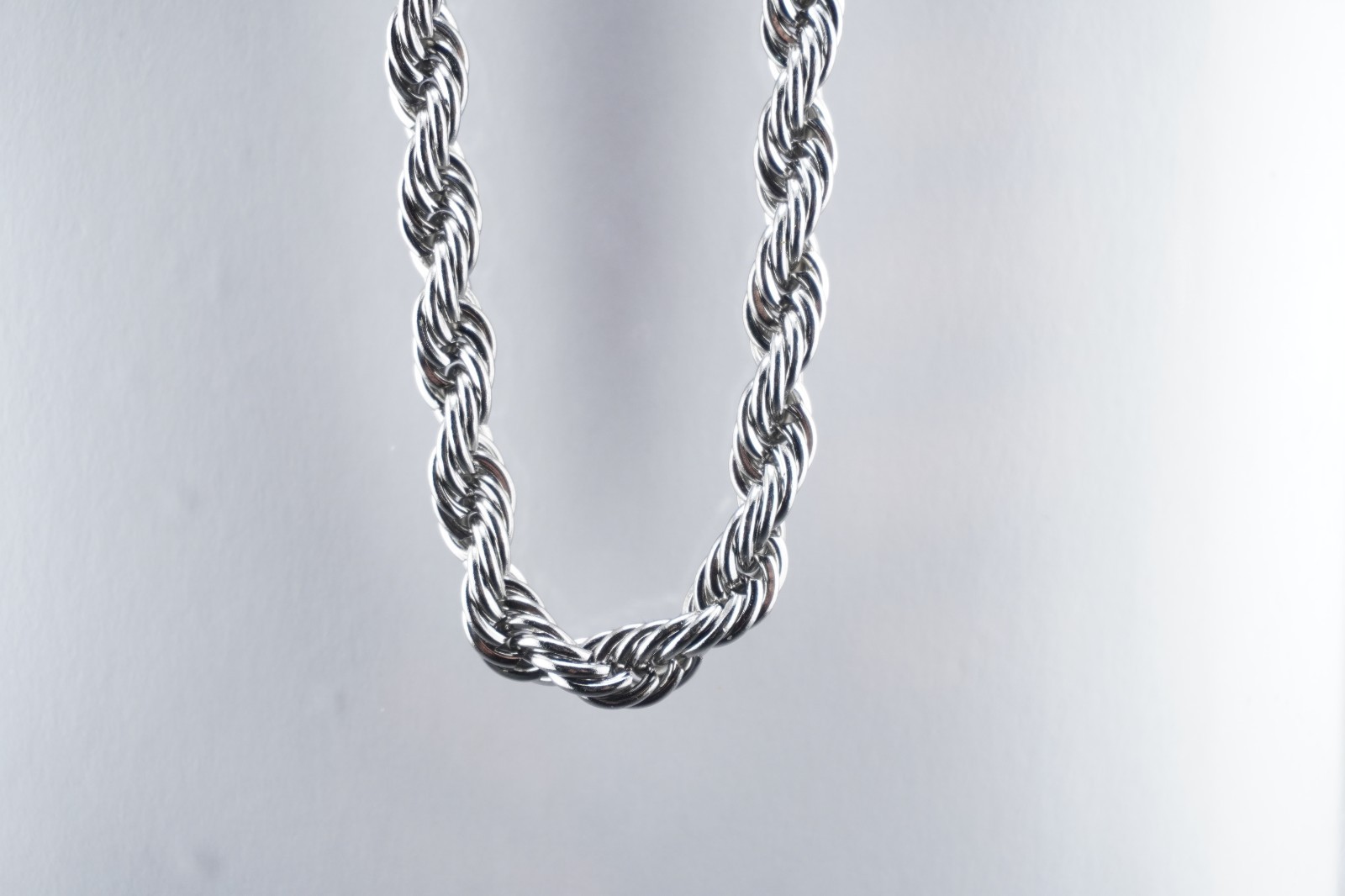 Neckless -Stainless Steel Rope Chain 22″ @ 4.5mm (NEW)