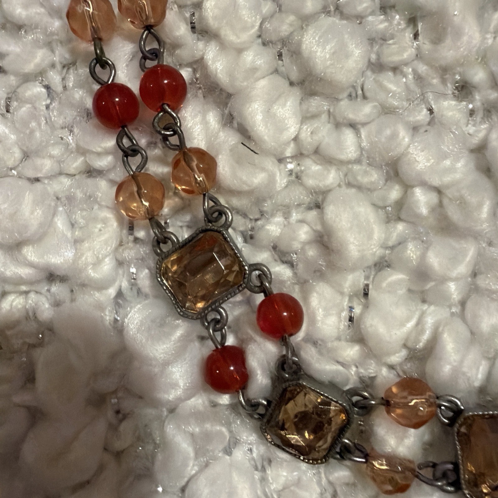 Avon necklace choker rhinestone crystal