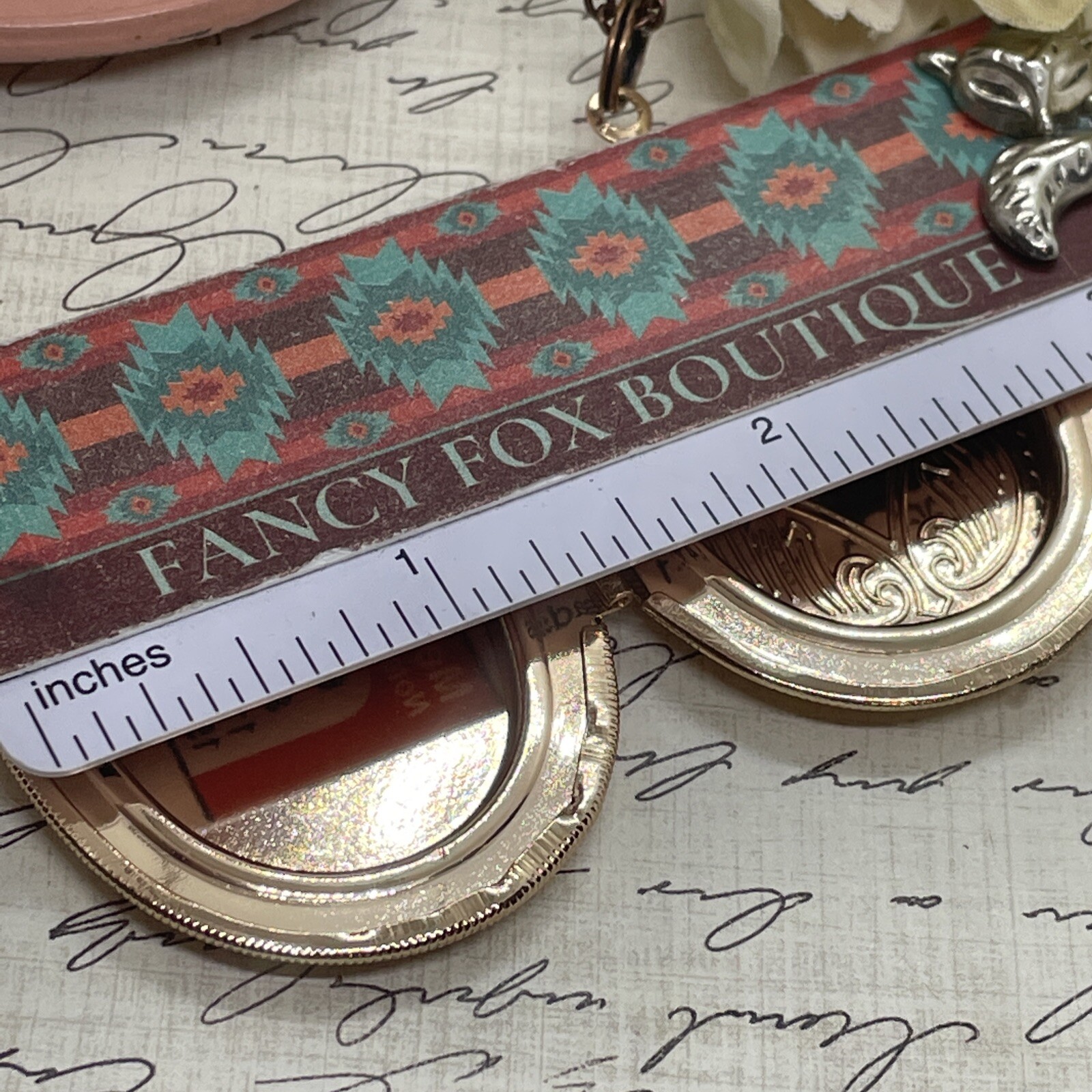 Rose Gold Large Bee Garden Sunflower Wife Locket Necklace Birthday Anniversary