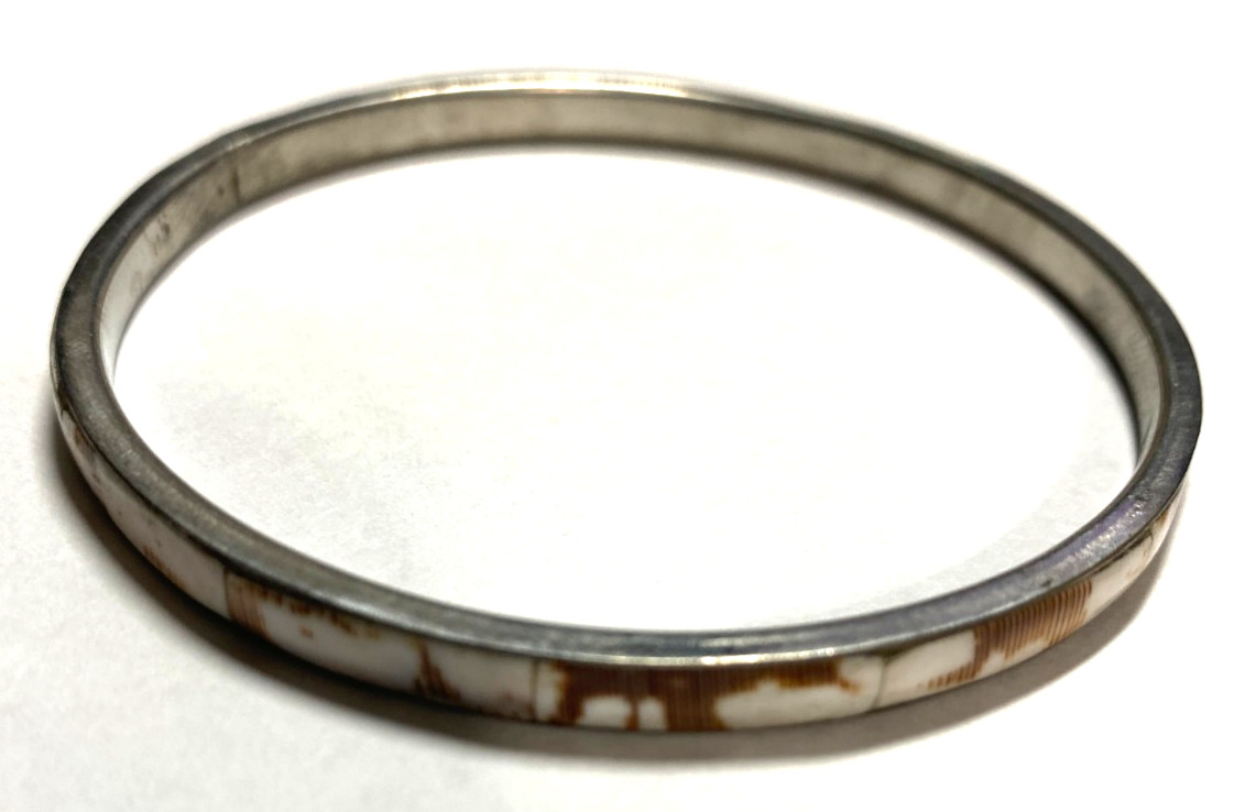 Abalone Mother of Pearl Shell Bangle Bracelets