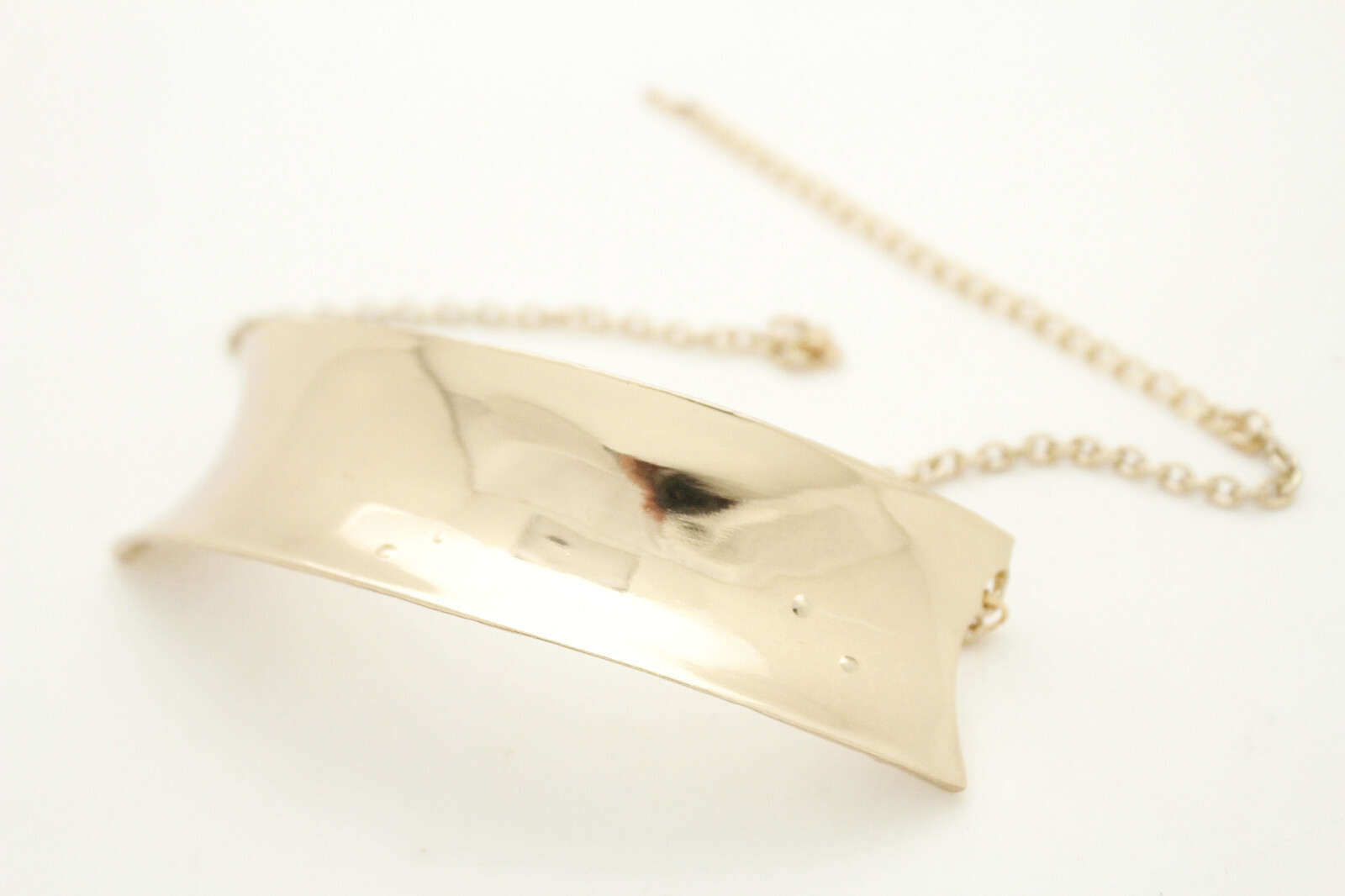 Cocktail Women Fashion Jewelry Gold Metal Plate Short Choker Necklace Party Look