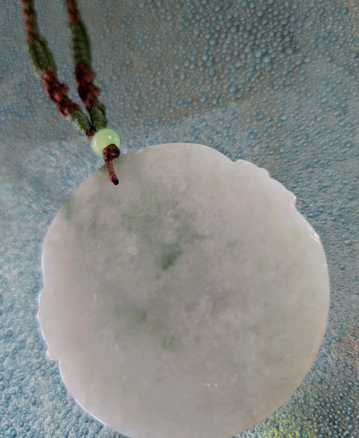 Natural A grade Carve jade Jadeite Pendant Chinese Kylin, Qilin or Kirin (麒麟)