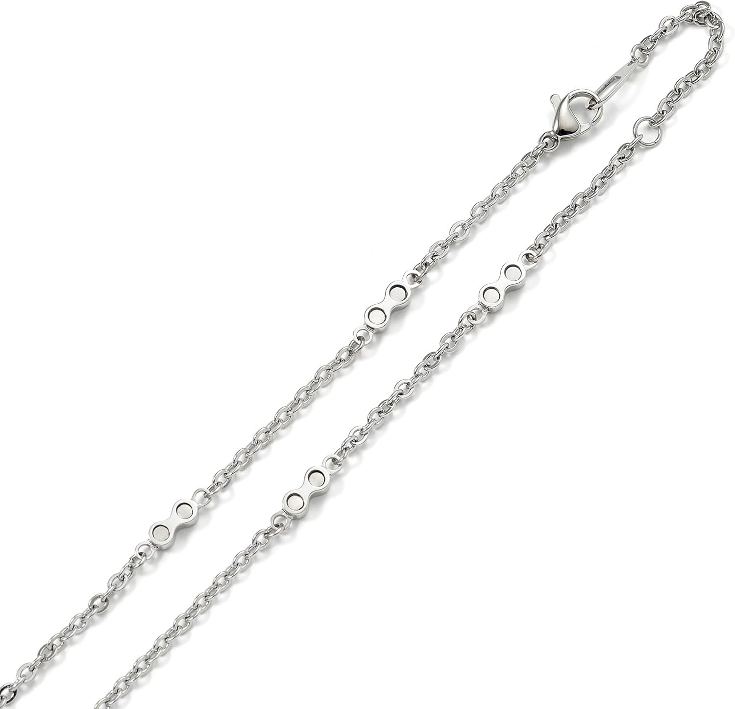 Colantotte COA Necklace Zest Twist Silver 51cm Plastic Unisex Adult ‎ABARR04F