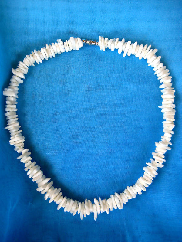 Wholesale Lot Hawaiian Jewelry White Puka Shell Necklace 16″ 18″ 20″ 22″ 24″