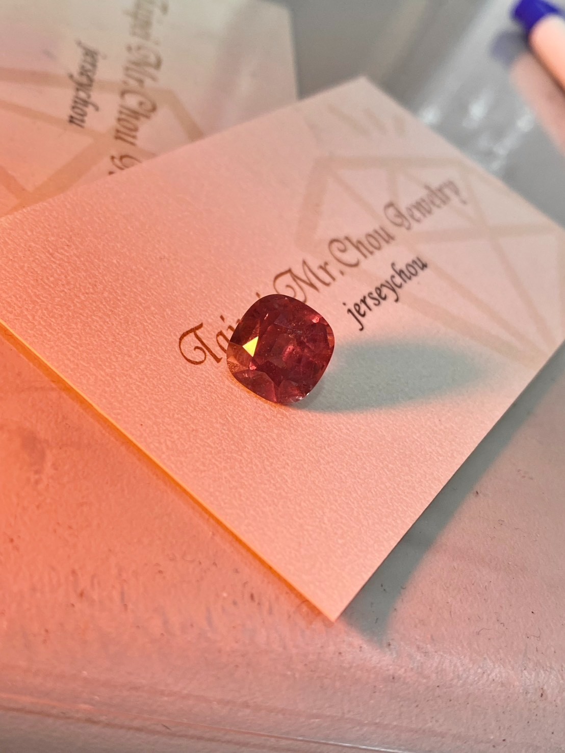 [jerseychou] Natural alexandrite 6.76 ct , GRS