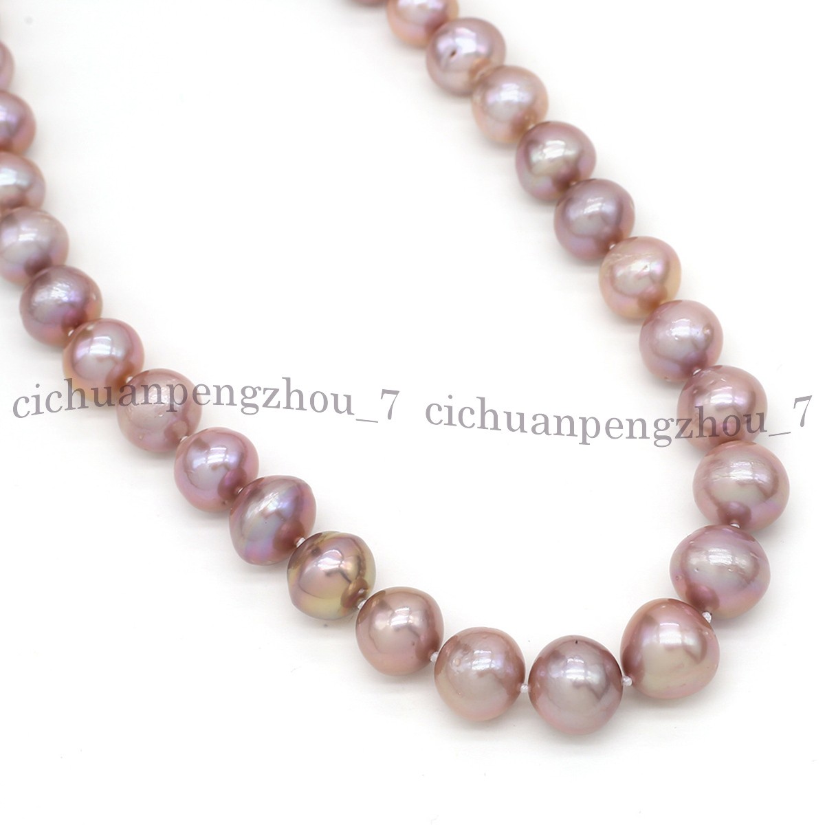 Huge 12-14mm Pink Genuine Natural South Sea Baroque Pearl Necklace 14-36”