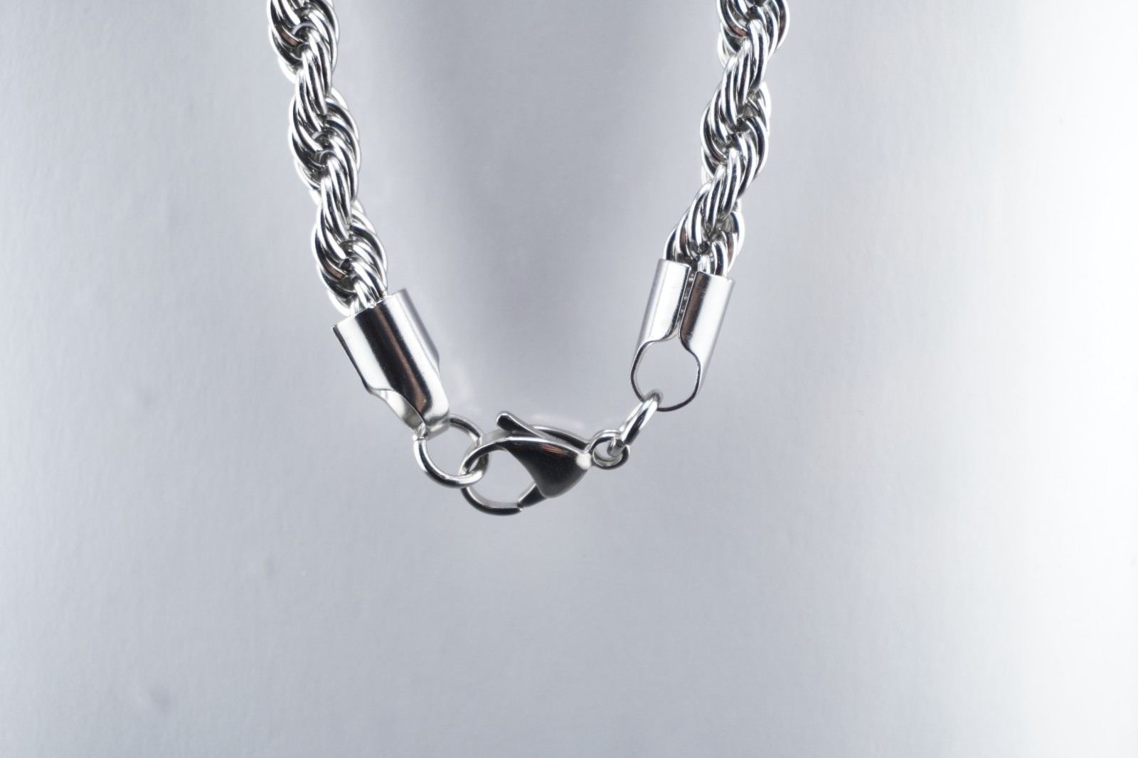 Neckless -Stainless Steel Rope Chain 22″ @ 4.5mm (NEW)
