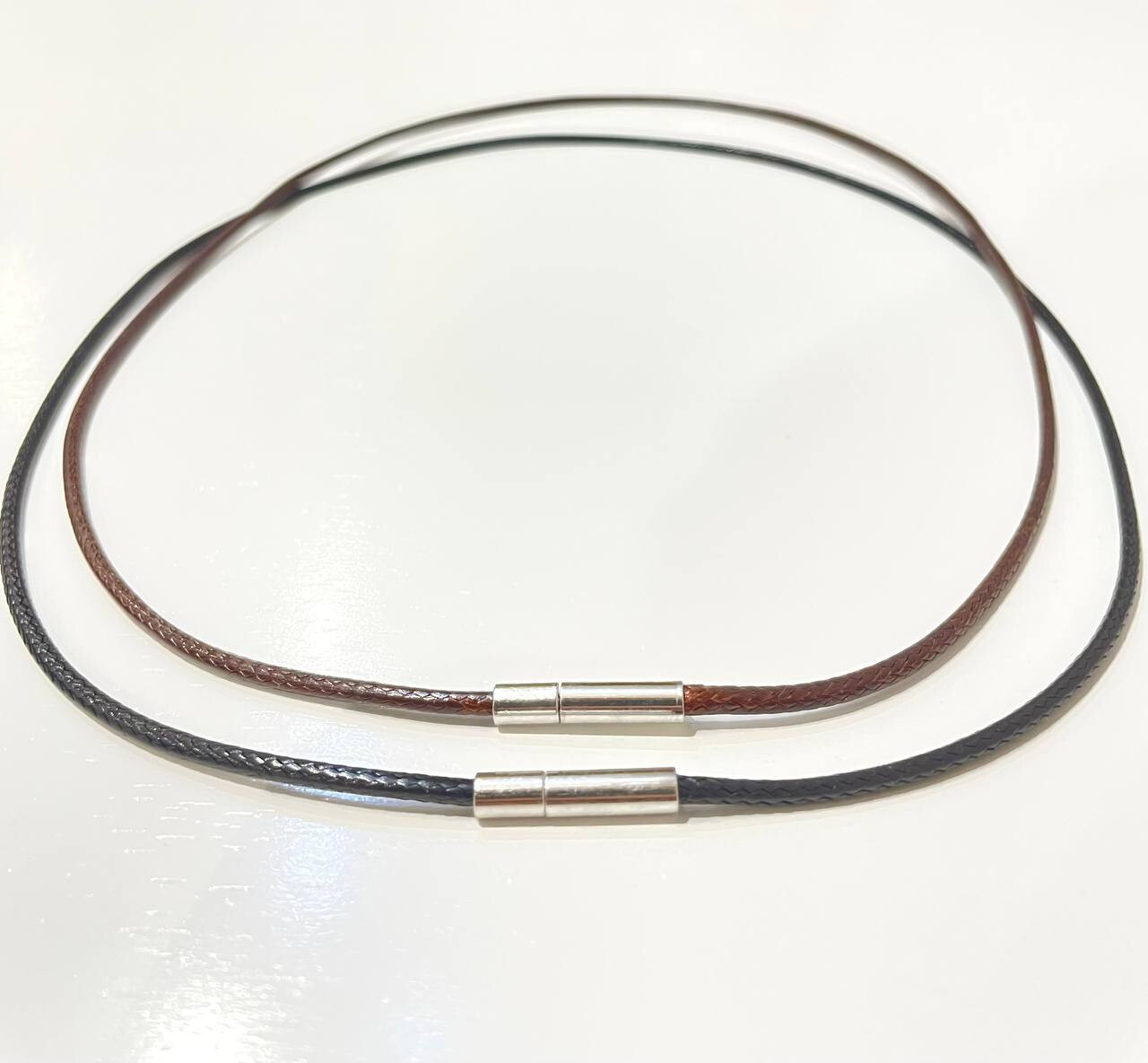 Leather Cord for Necklace, Thin and Strong Leather Necklace String