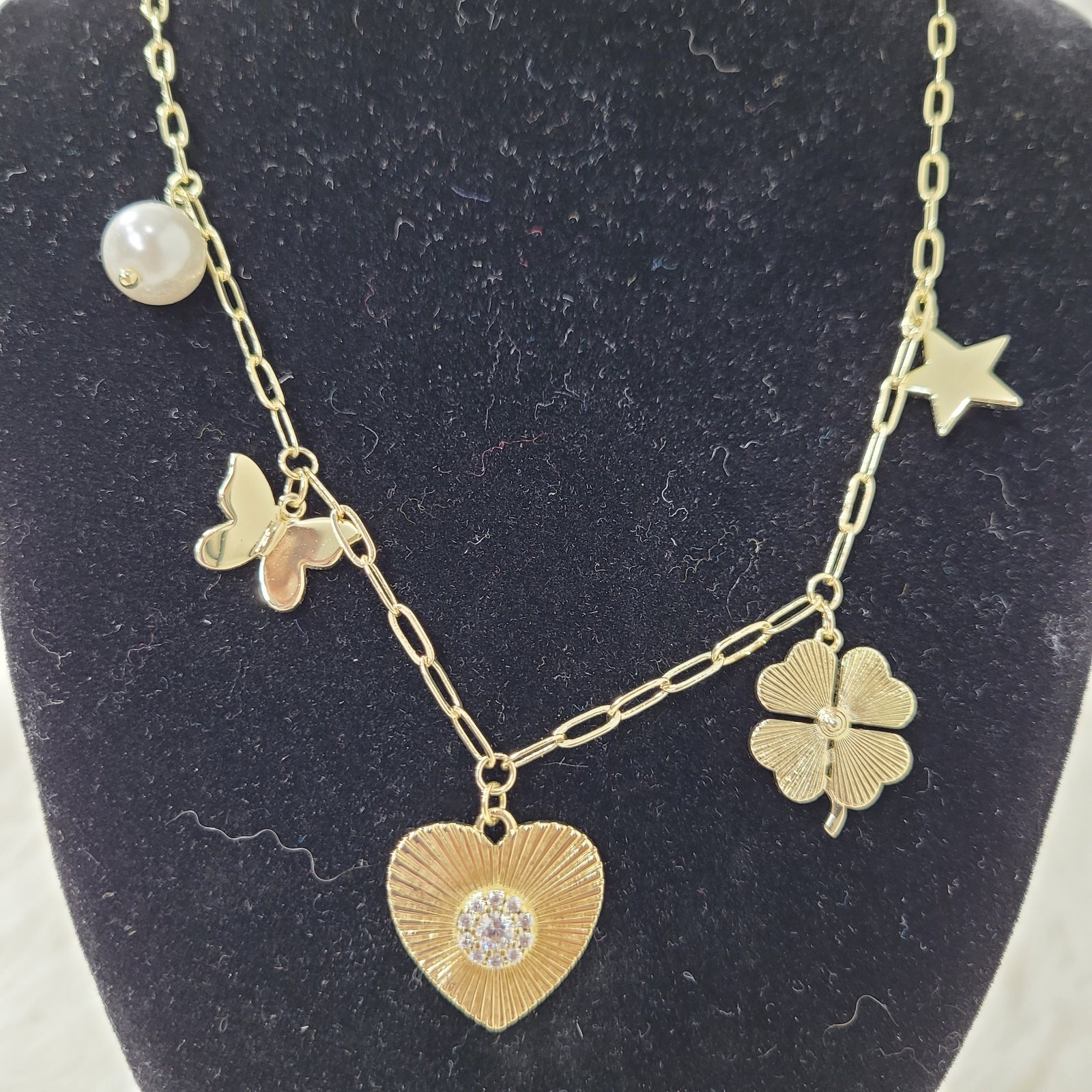 Jennifer Miller Heart Charm Necklace