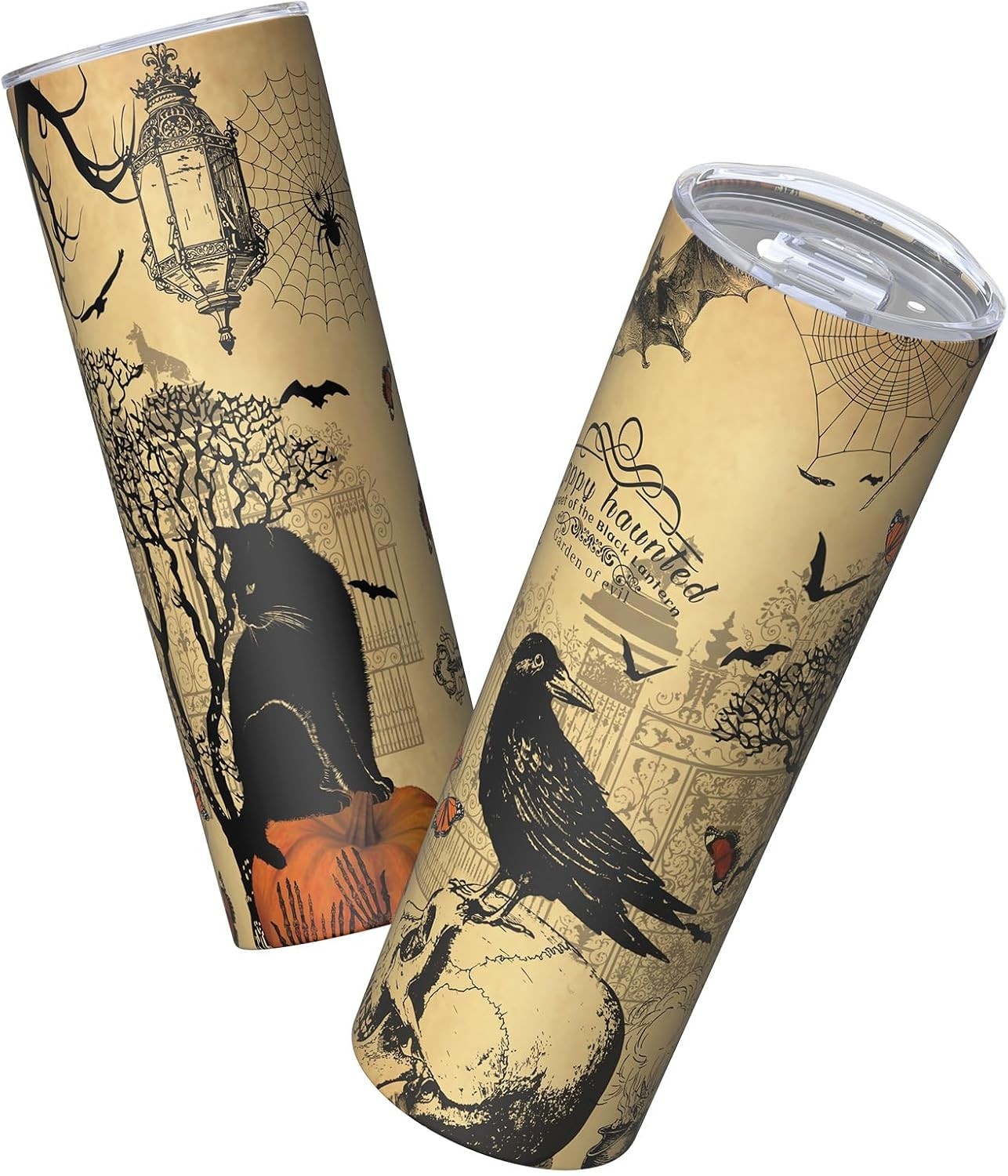 20oz Gothic Insulated Tumbler – Perfect Witch Gifts for Women in Stainless Steel